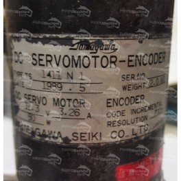 TAMAGAWA SEIKI DC SERVOMOTOR -ENCODER TYPE 1411 N.1