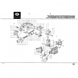 Miller pneumatic cylinder 166-70/50/34