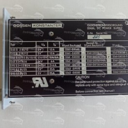 GOSSEN DC Power Supply